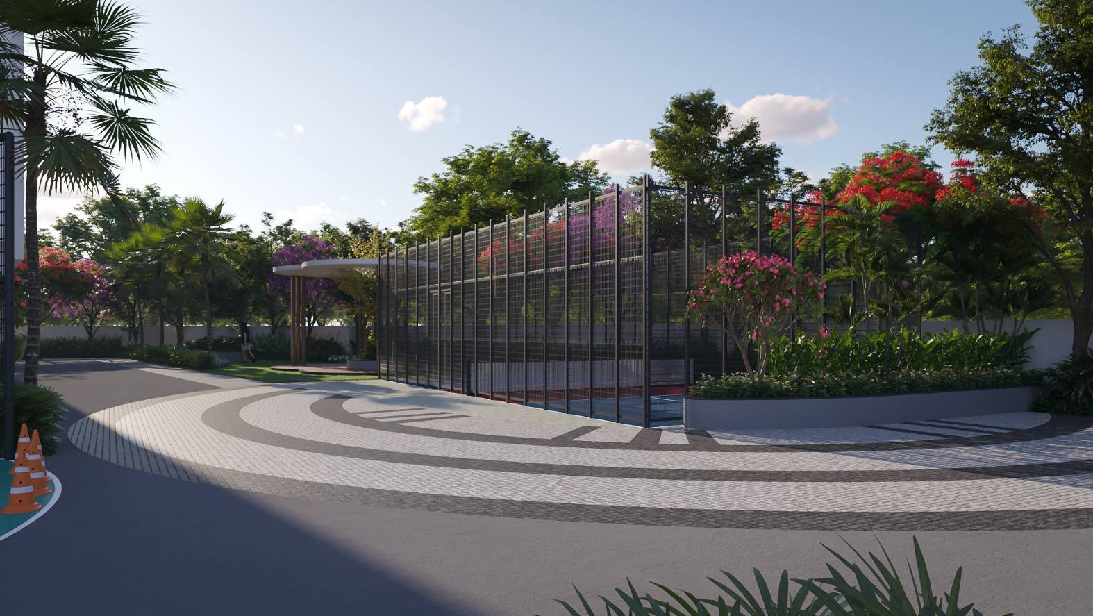 Jogging Track at Arkala Courtyard, Almasguda, Hyderabad