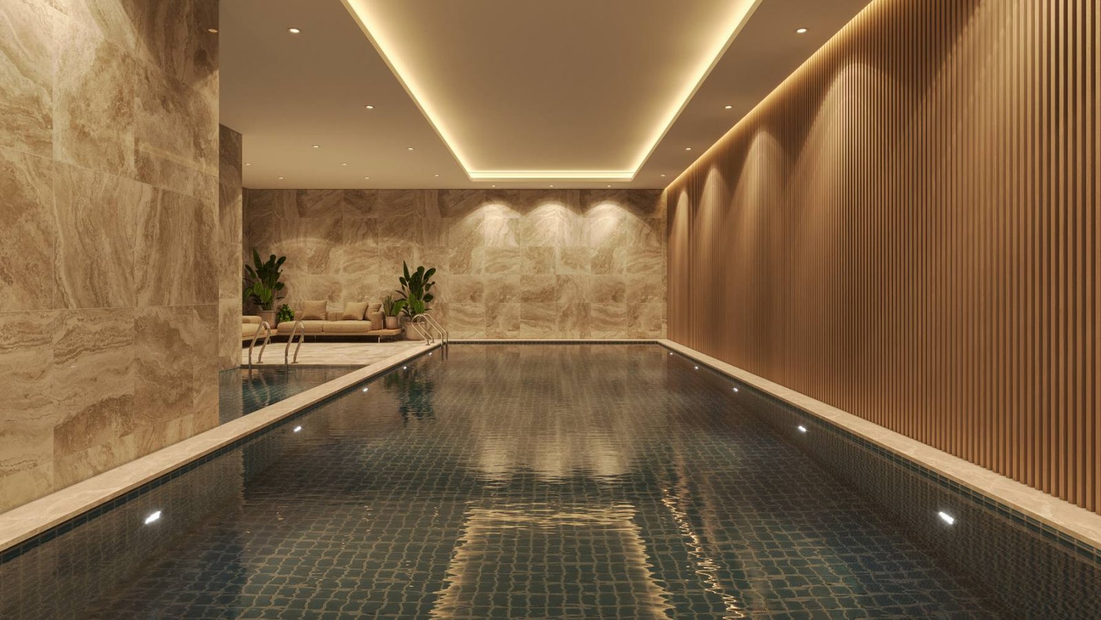 Swimming Pool at Arkala Courtyard, Almasguda, Hyderabad